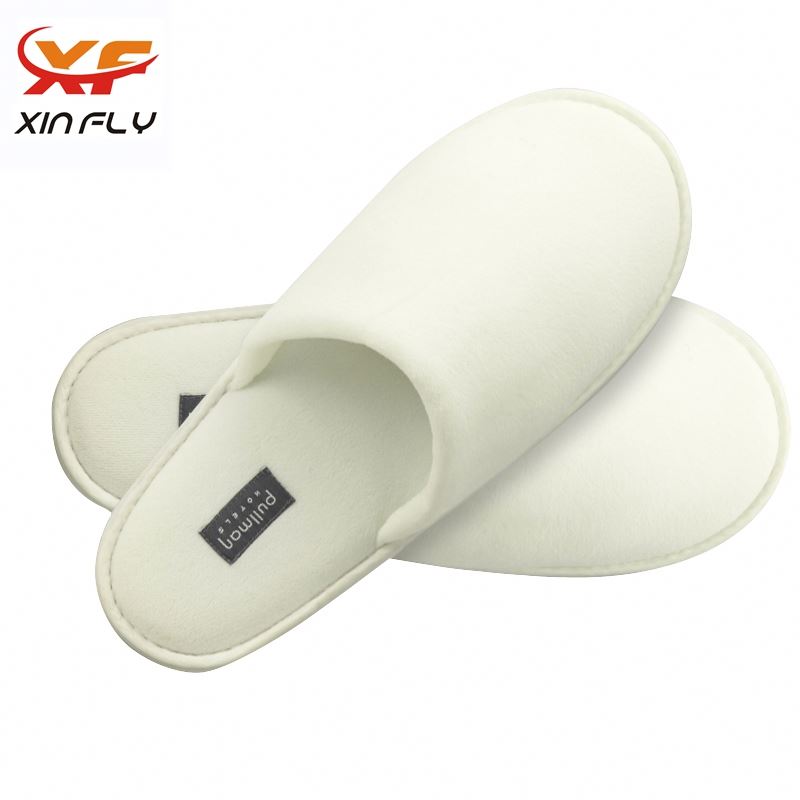 Luxury Open toe design hotel slipper for Guests