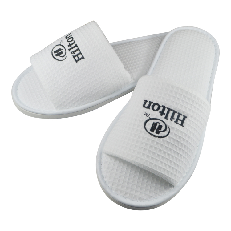 Open toe Waffle Indoor slipper for man