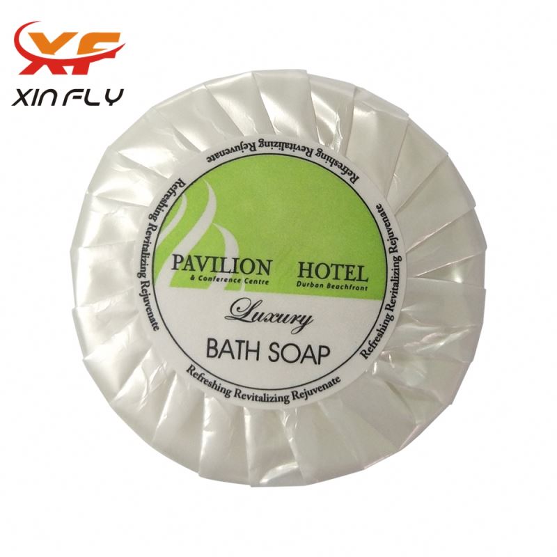 Customized Logo 35g hotel soap bar supplier