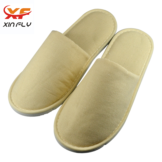 Cotton single jersey indoor slippers for bedroom