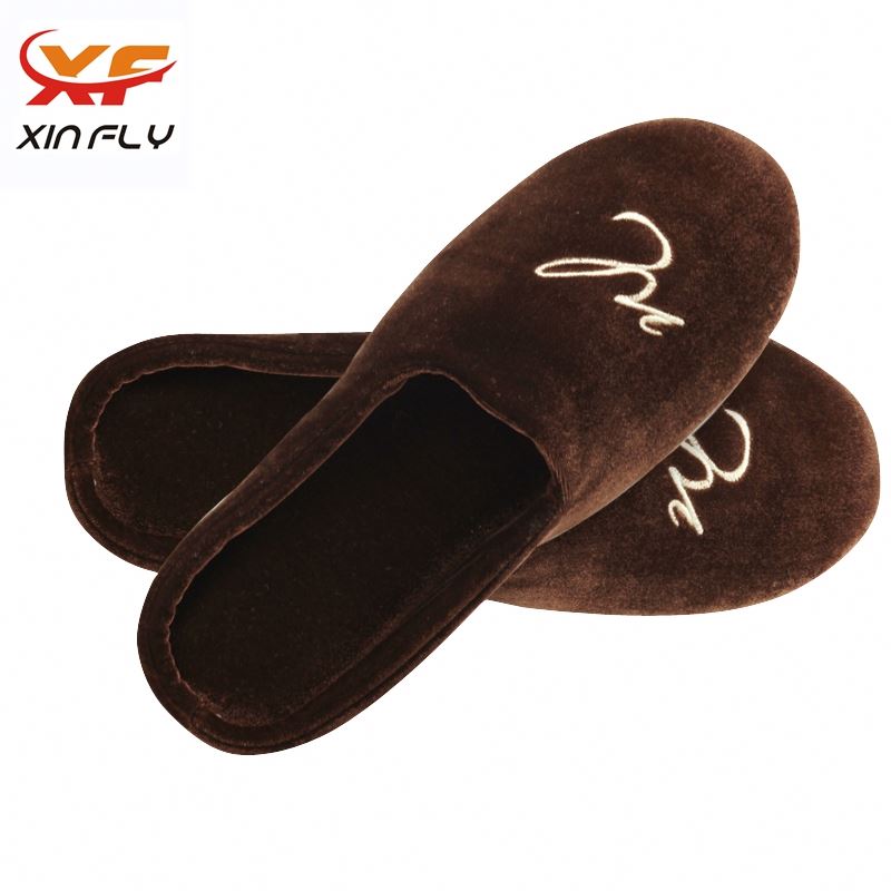 Personalized EVA sole practical hotel slipper with logo