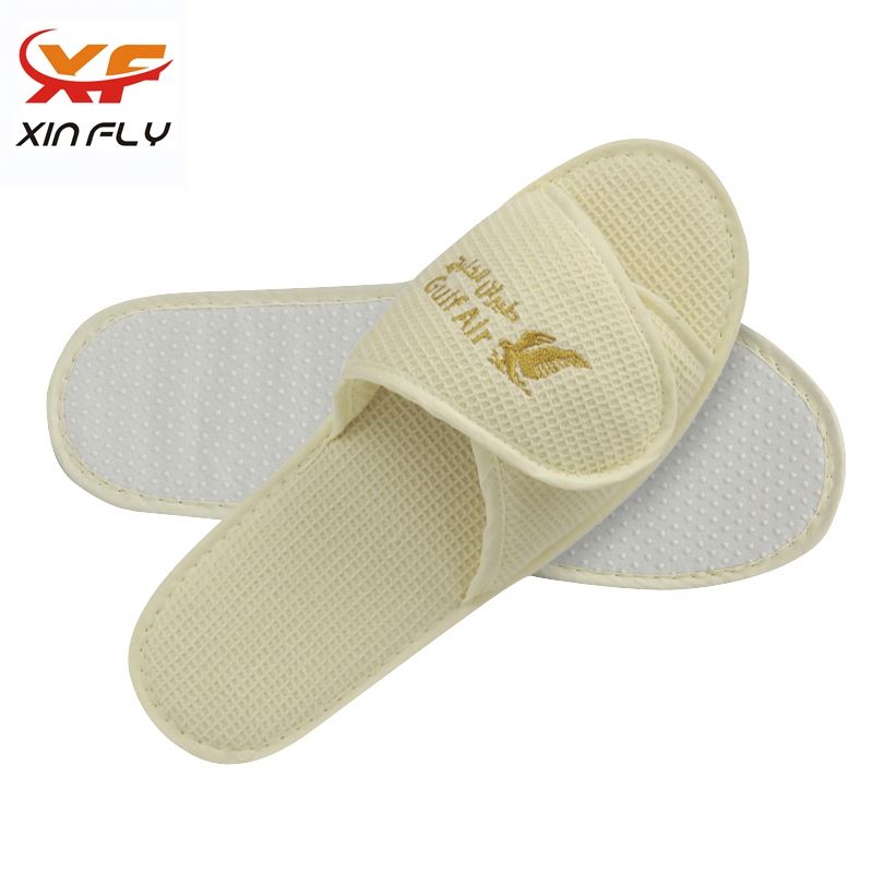 Washable Open toe 3 star hotel slipper supplier