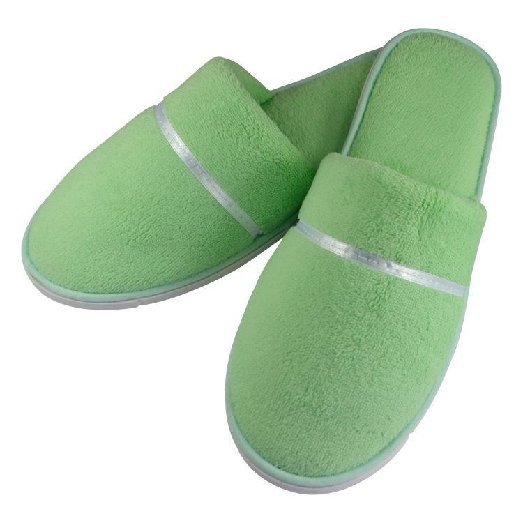Personalized Closed toe Hotel Slippers cheap wholesale slippers hotel disposable closed toe slipper
