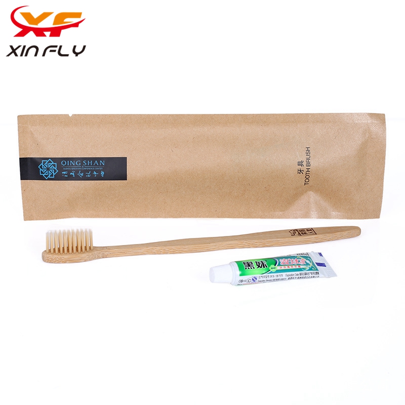 Cheap eco-friendly disposable hotel amenities set bathroom accessory kits for hotels
