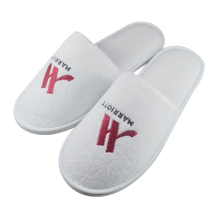 Wholesale EVA sole Velveteen Hotel slipper