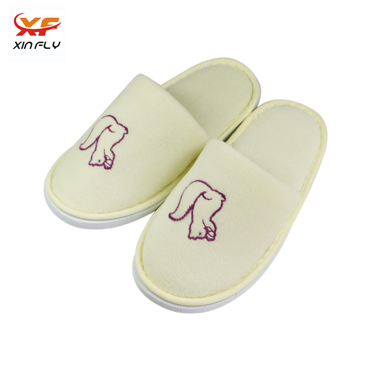 Anti-slip sole Home Hotel slippers for children