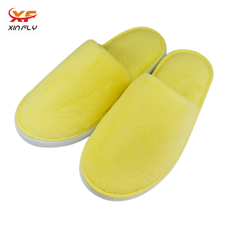 Sample free Closed toe hotel slipper for SPA