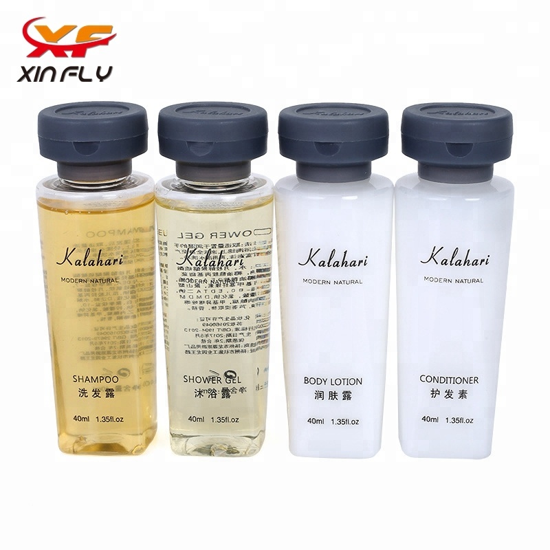 PET şişe Lüks 40ml otel şampuan