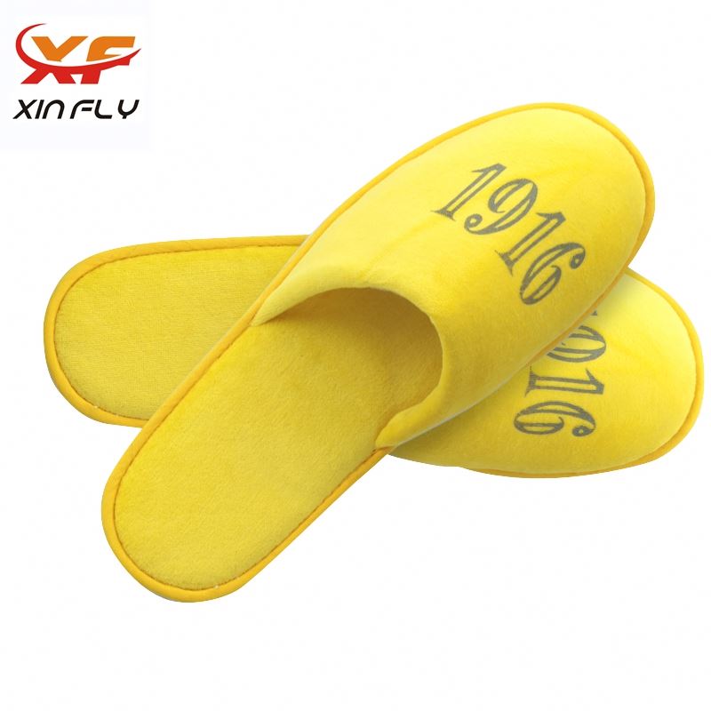 Wholesale Closed toe cheap hotel pp slippers with logo