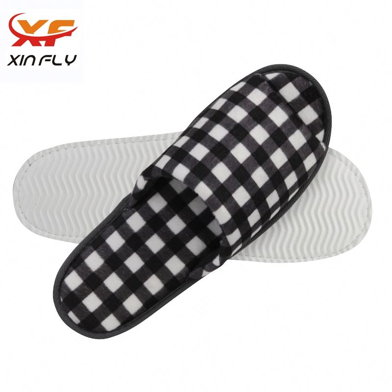 Yangzhou factory Open toe eva hotel slipper supplier