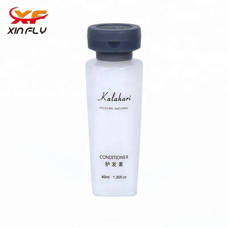 Luxury 40ml hotel shampoo in PET bottle